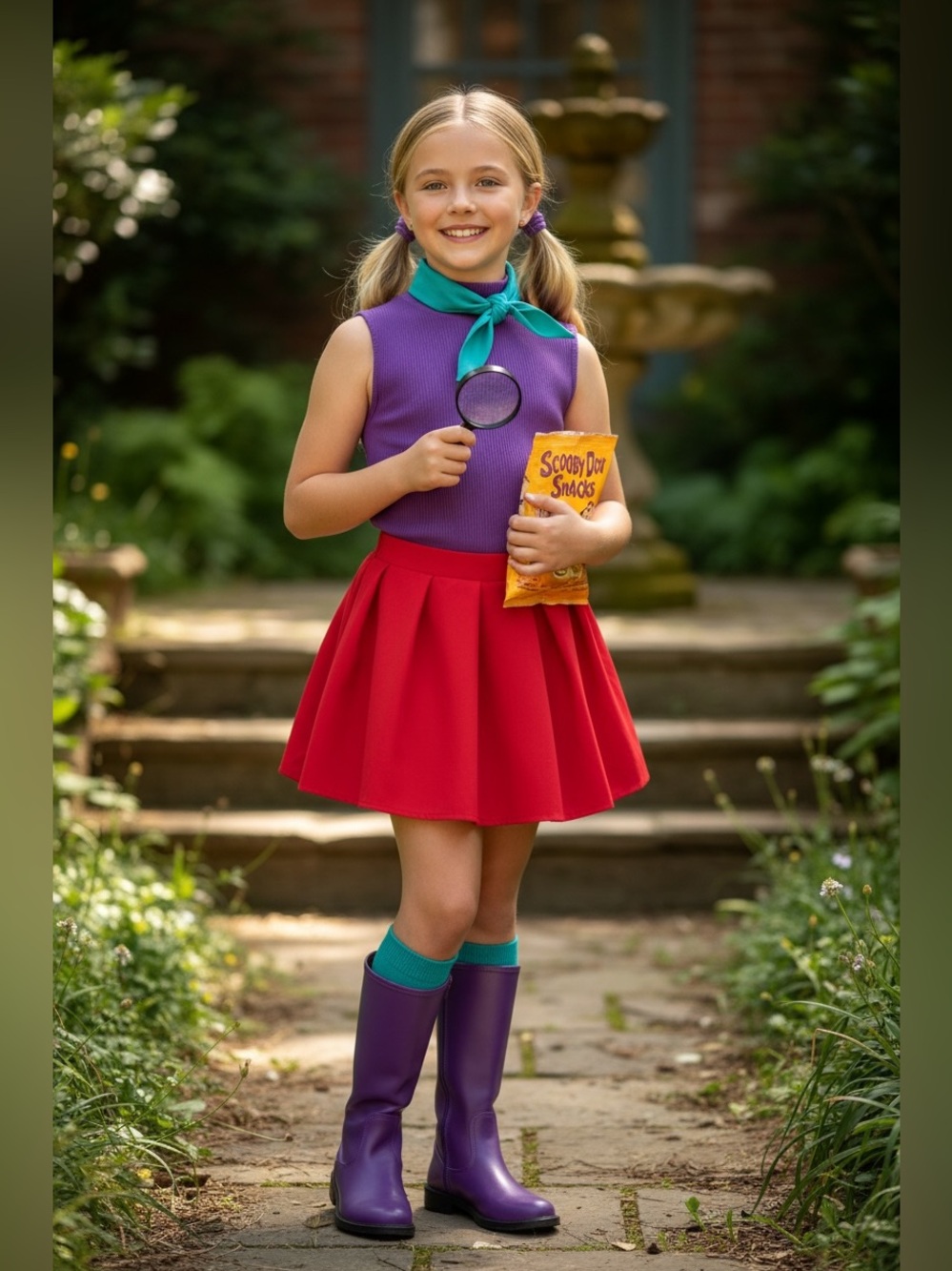 Halloween Scooby-Doo Halloween costume no size kids skirt in cm